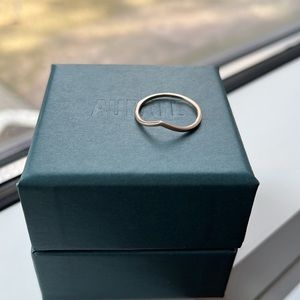 Aurate 14K Rose Gold Brooklyn Bridge Ring